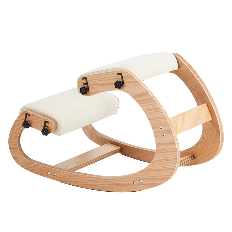 Kursi Kantor Berlutut Kursi Berlapis Krem (Y-C33)