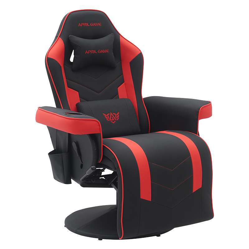 Sofa Gaming Putar yang Dapat Disesuaikan dengan Tempat Cangkir (T-7106)