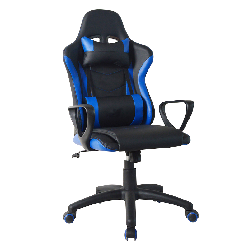 Kursi Gaming Ekonomis Sandaran Tangan PP Kulit Imitasi (Y-2566)