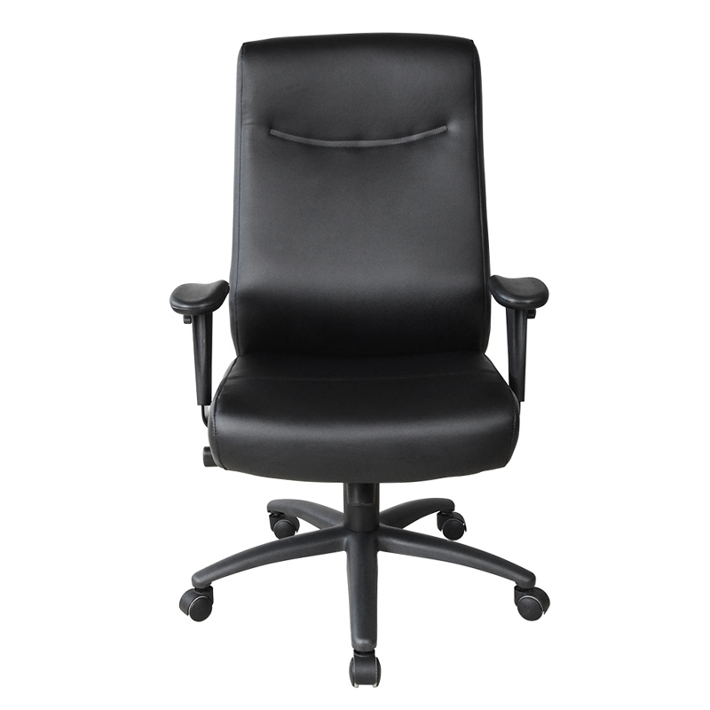 Kursi Kantor Eksekutif Sandaran Tangan PU Punggung Tinggi yang Dapat Disesuaikan (Y-2821)